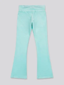 Juicy Couture Blue Fold Over Waist Joggers