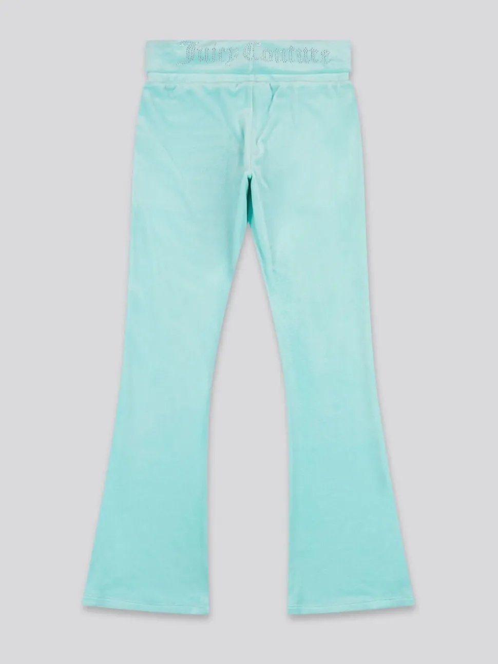 Juicy Couture Blue Fold Over Waist Joggers