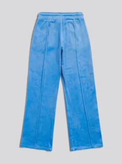Juicy Couture Blue Juicy Cord Panelled Straight Leg Joggers