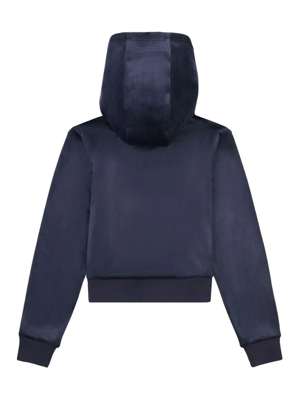 Juicy Couture Blue Mini Diamante Zip Hoodie