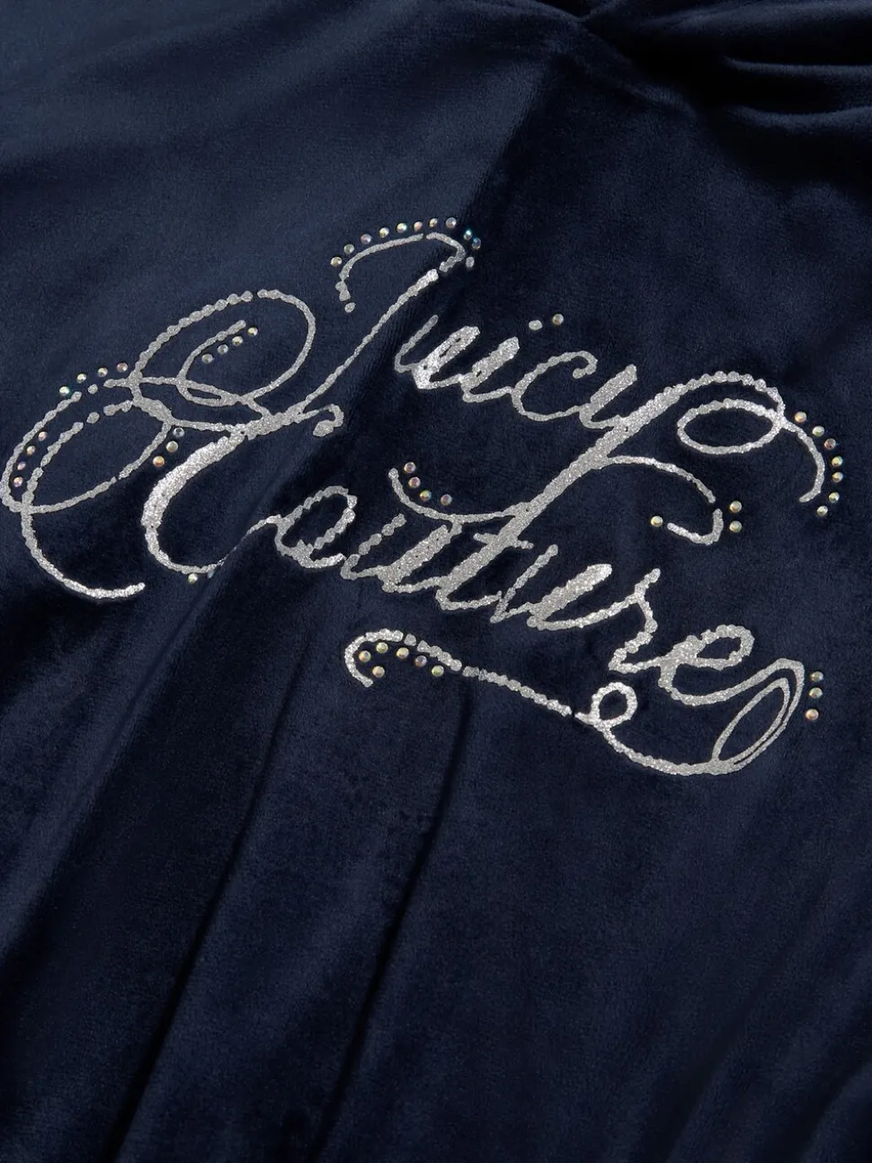 Juicy Couture Blue Relaxed Over-The-Head Hood & Velour Leggings Set