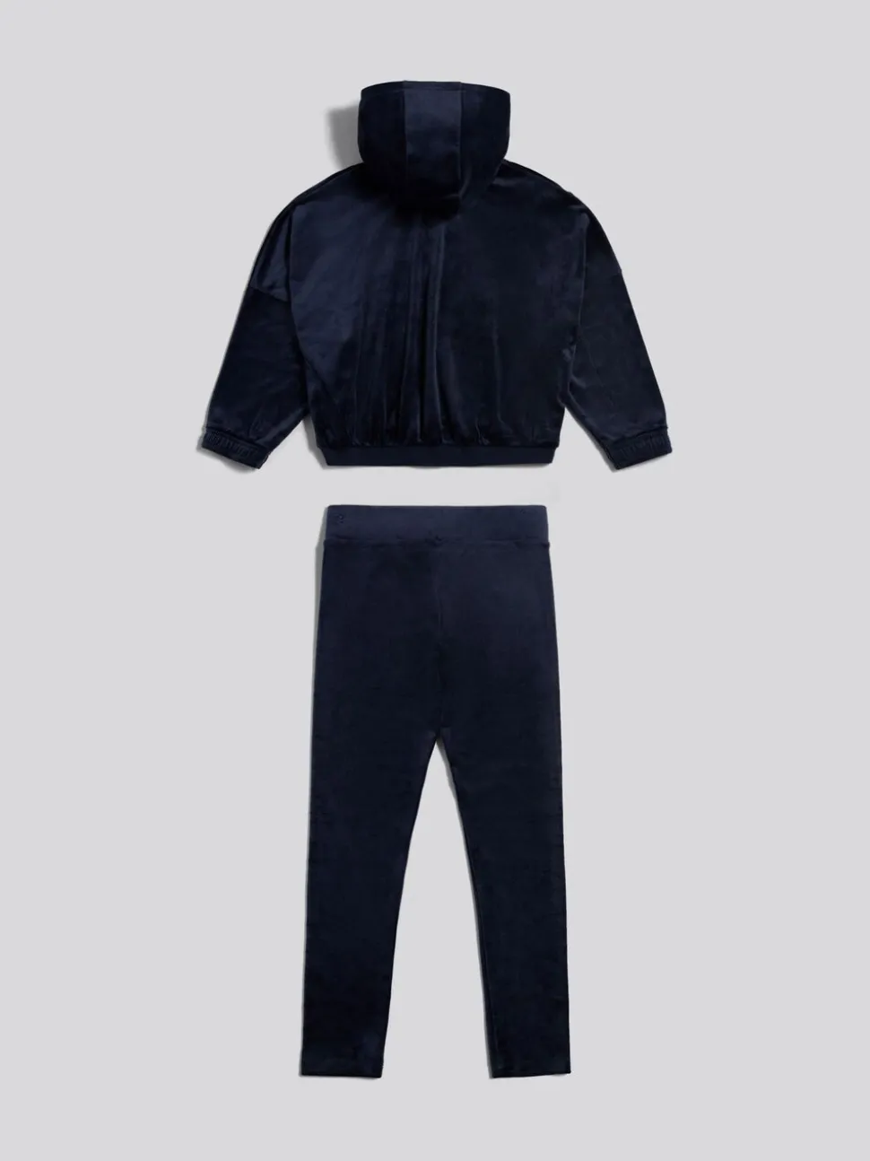 Juicy Couture Blue Relaxed Over-The-Head Hood & Velour Leggings Set