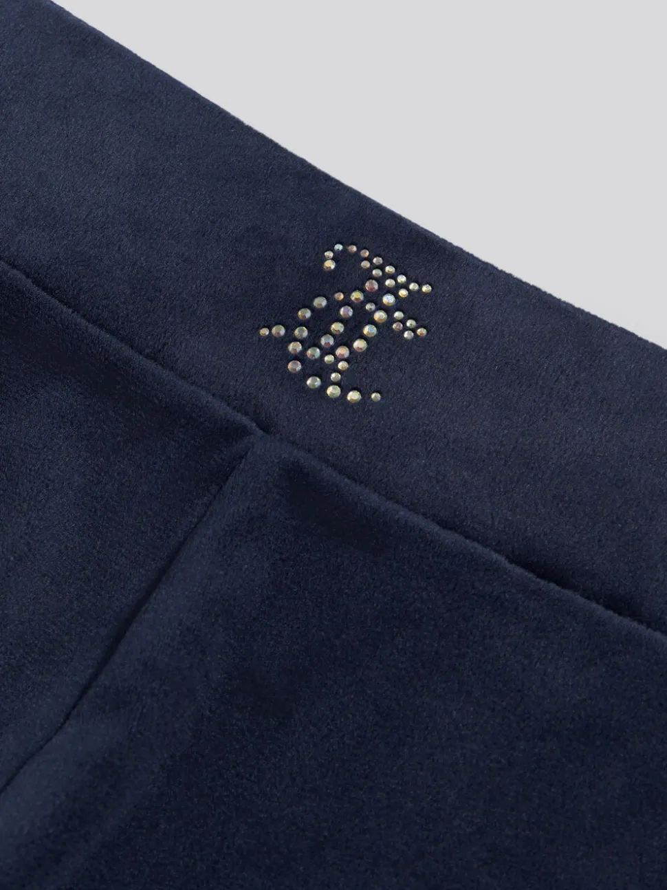 Juicy Couture Blue Relaxed Over-The-Head Hood & Velour Leggings Set
