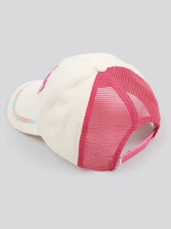 Juicy Couture Cream Girls Rainbow Towelling Cap