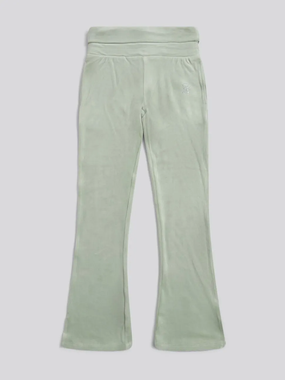 Juicy Couture Green Juicy Fold Over Waist Joggers