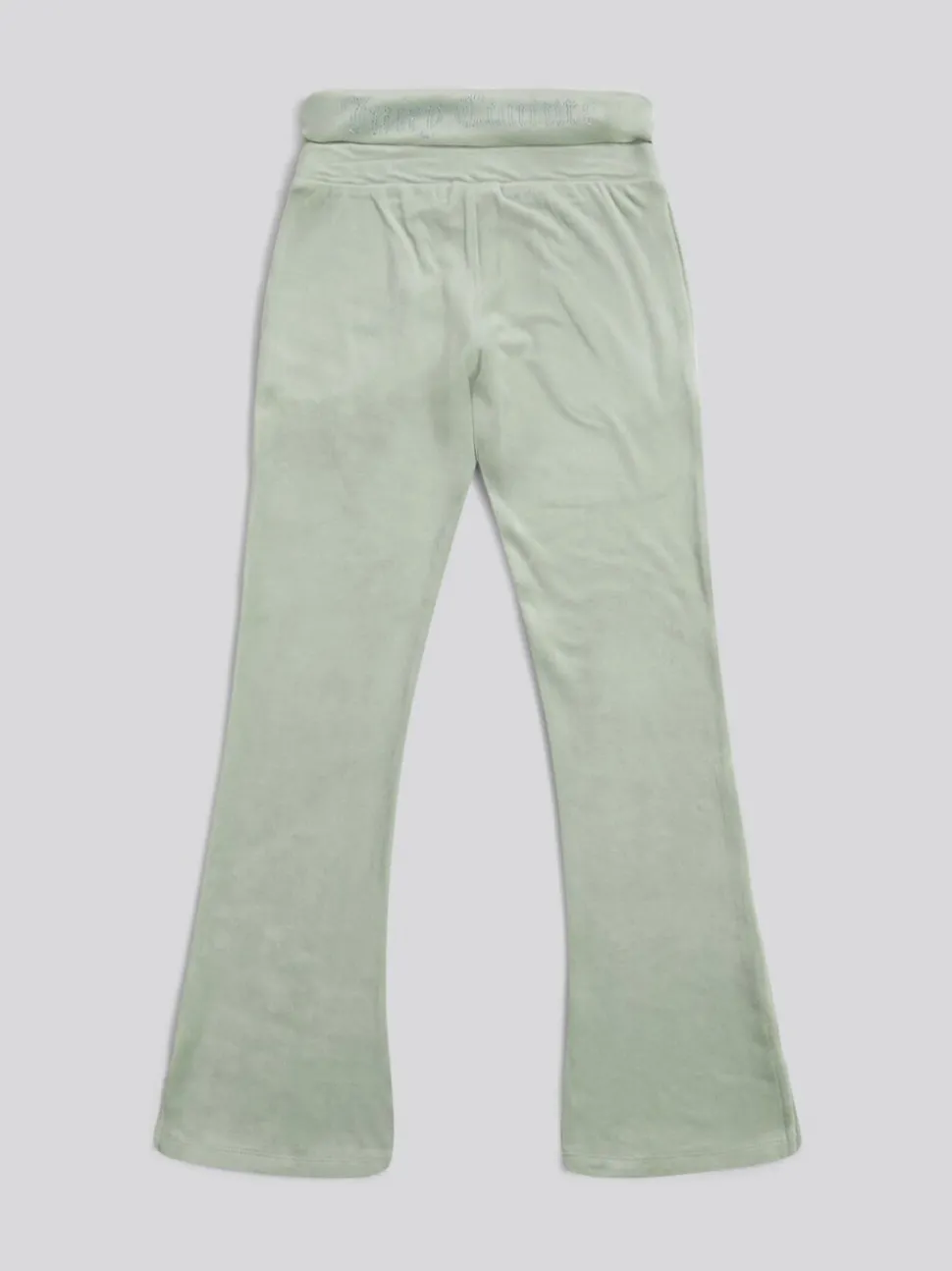 Juicy Couture Green Juicy Fold Over Waist Joggers