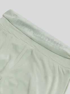 Juicy Couture Green Juicy Fold Over Waist Joggers