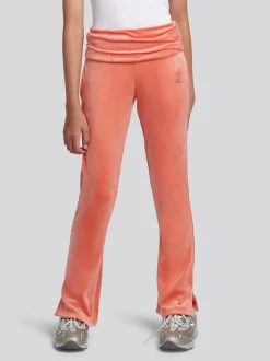 Juicy Couture Orange Juicy Fold Over Waist Joggers