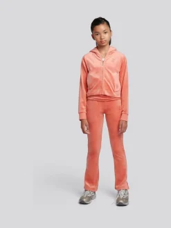Juicy Couture Orange Juicy Fold Over Waist Joggers