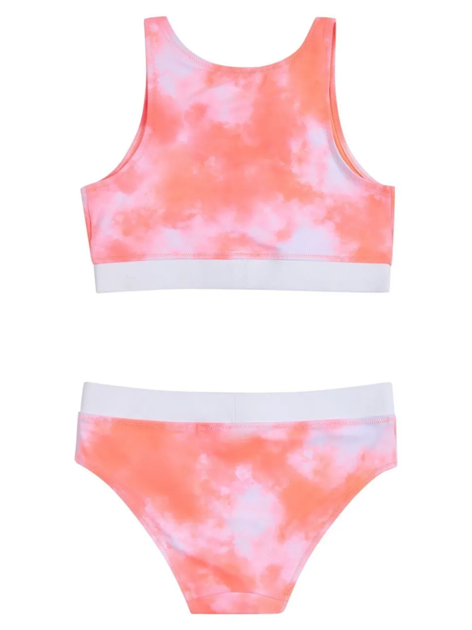 Juicy Couture Orange Tie Dye Swim Set