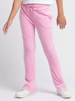 Juicy Couture Pink Diamanté Bootcut Joggers