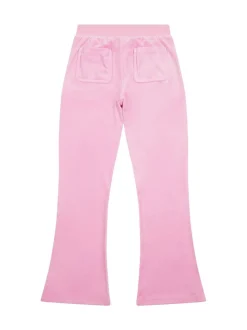 Juicy Couture Pink Diamanté Bootcut Joggers
