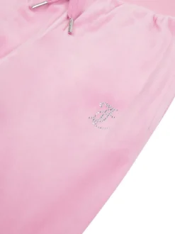 Juicy Couture Pink Diamanté Bootcut Joggers