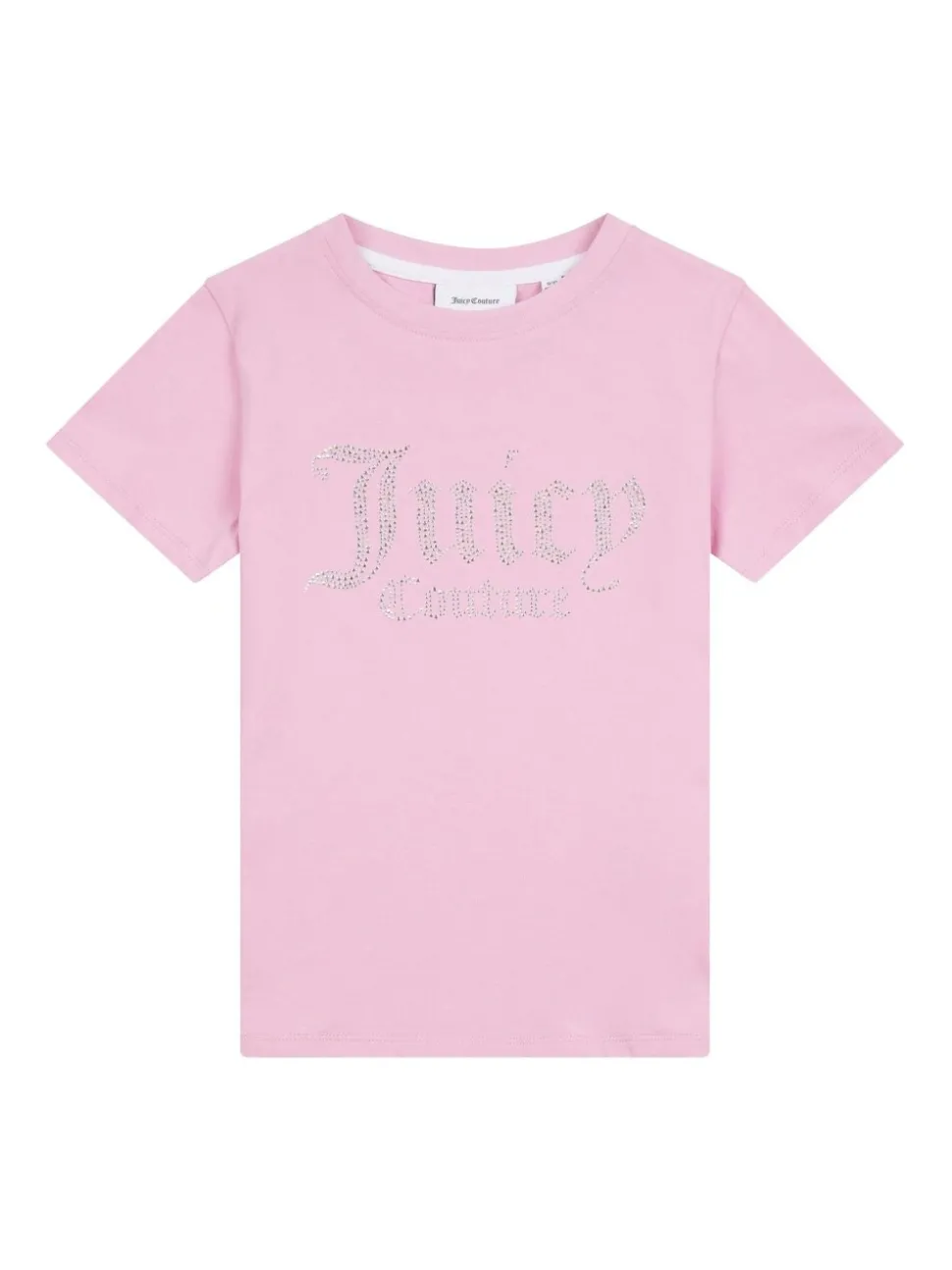 Juicy Couture Pink Fitted Diamante T-Shirt