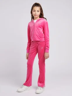 Juicy Couture Pink Fold Over Waist Joggers