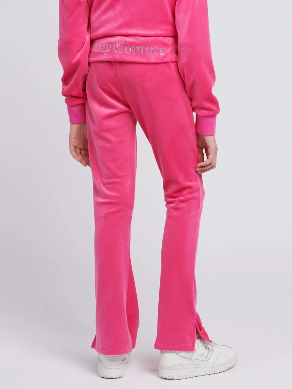 Juicy Couture Pink Fold Over Waist Joggers