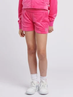 Juicy Couture Pink Fold Over Waist Shorts