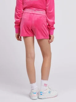 Juicy Couture Pink Fold Over Waist Shorts