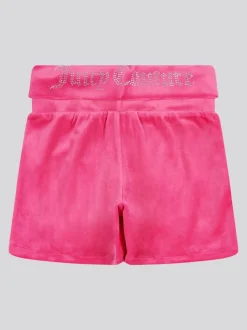Juicy Couture Pink Fold Over Waist Shorts