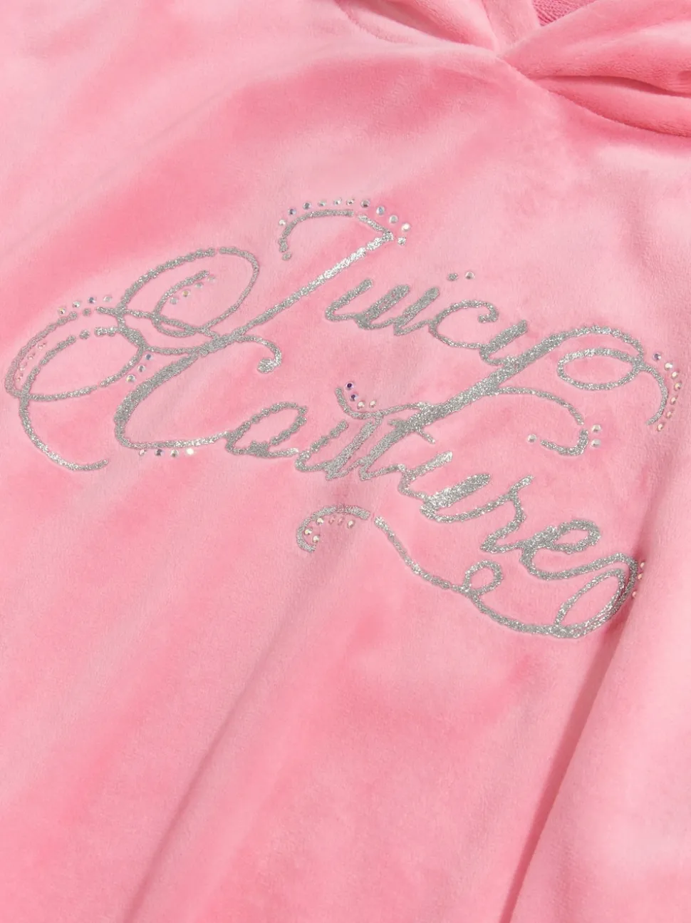 Juicy Couture Pink Relaxed Over-The-Head Hood & Velour Leggings Set