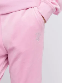 Juicy Couture Pink Slim Capri Length Joggers
