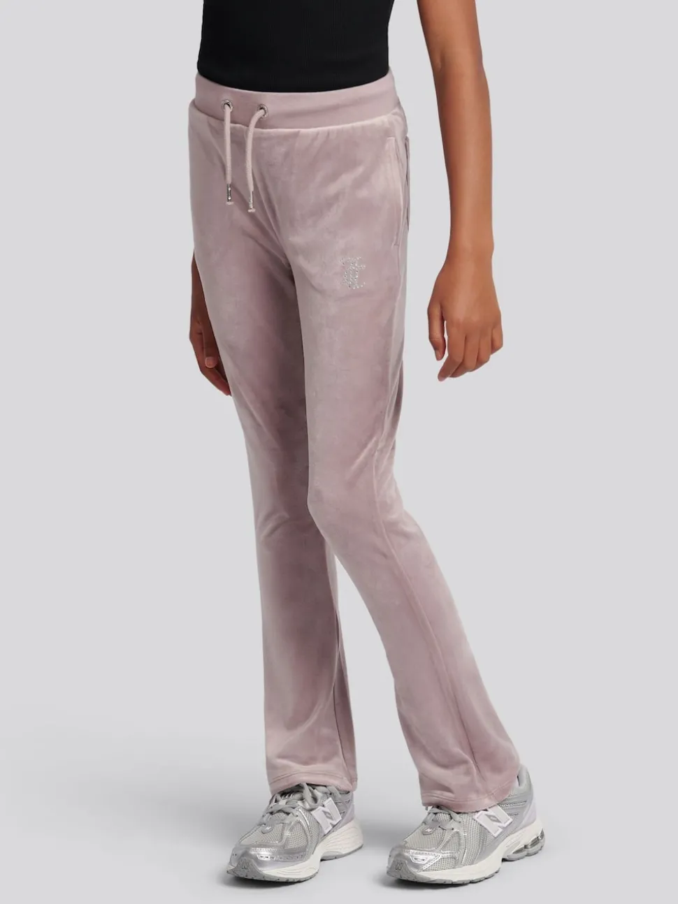 Juicy Couture Purple Diamante Bootcut Joggers