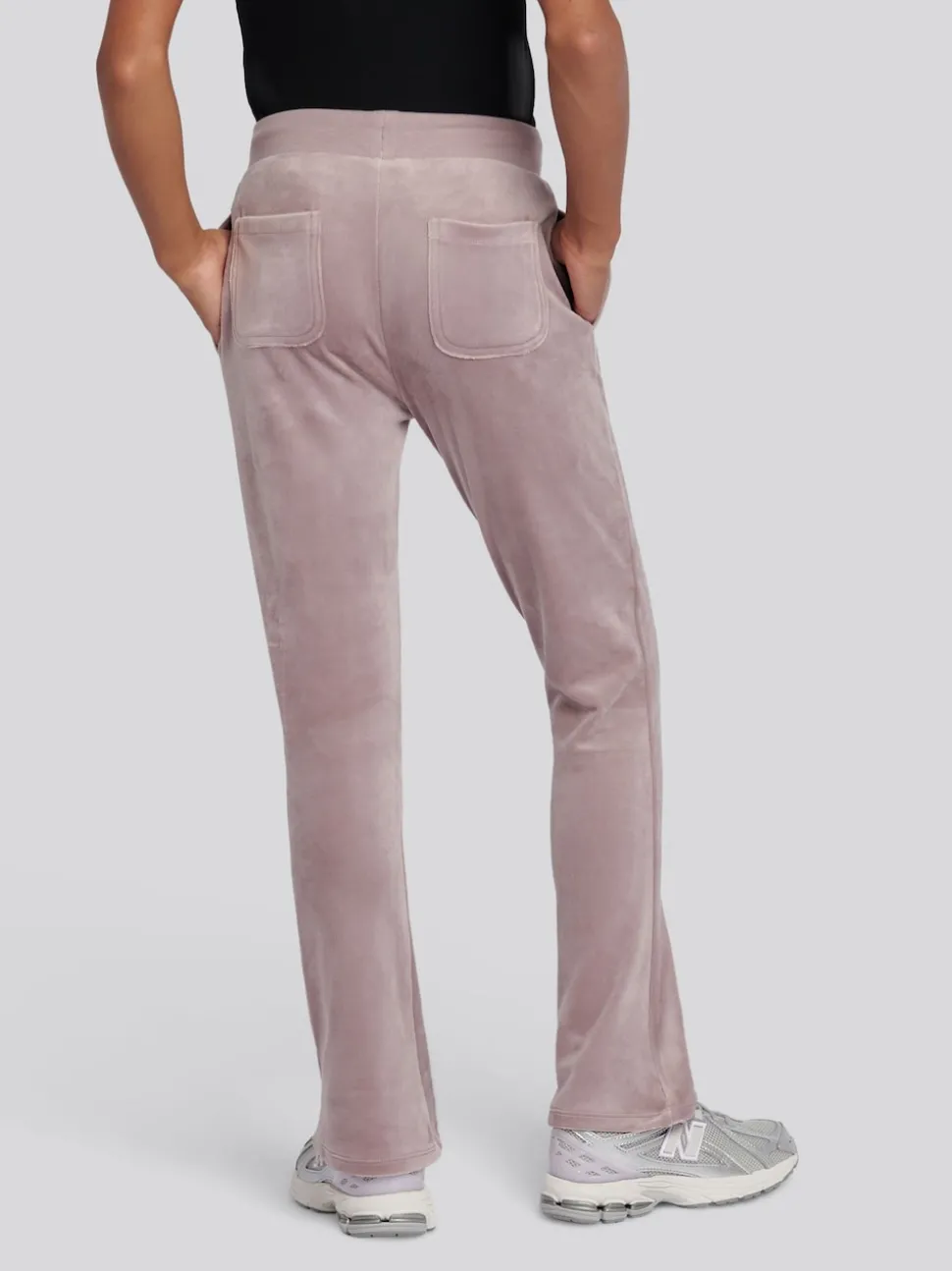 Juicy Couture Purple Diamante Bootcut Joggers
