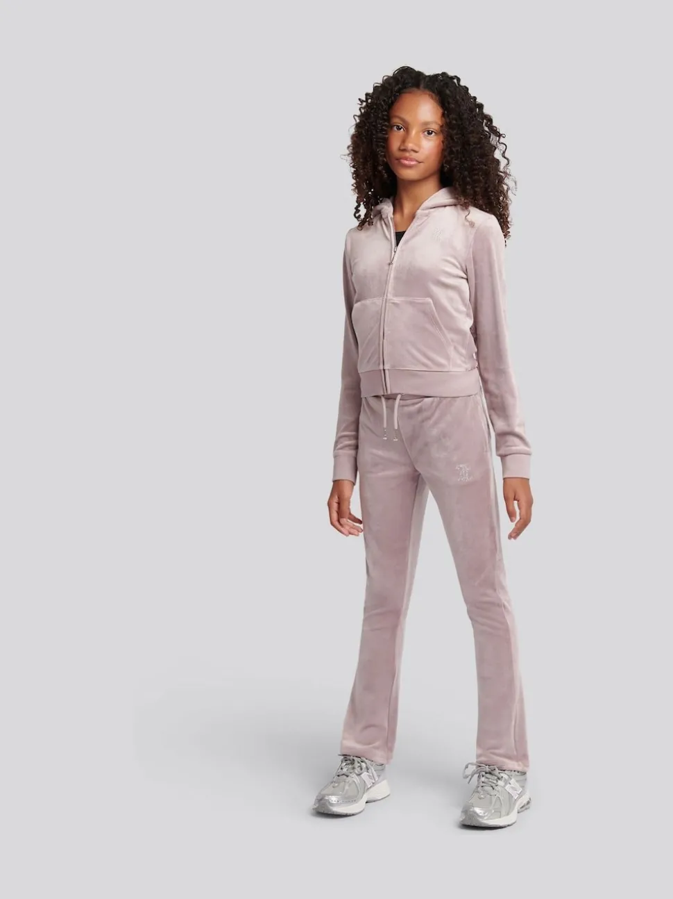 Juicy Couture Purple Diamante Bootcut Joggers