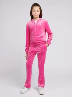 Juicy Couture Purple Diamanté Bootcut Joggers
