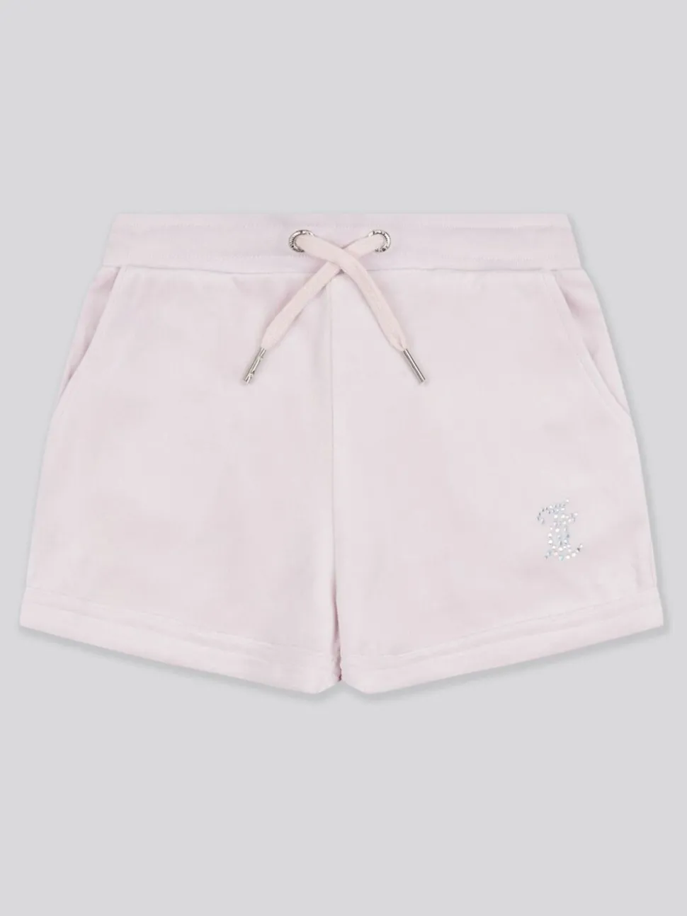 Juicy Couture Purple Velour Fold Up Shorts