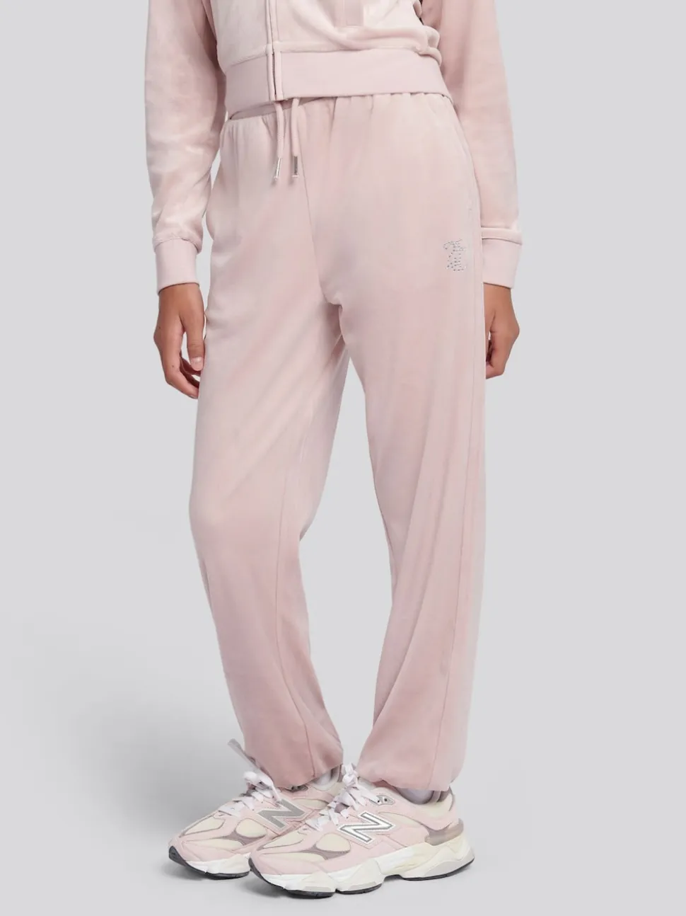 Juicy Couture Purple Zip Through Hoodie and Relaxed Joggers Set