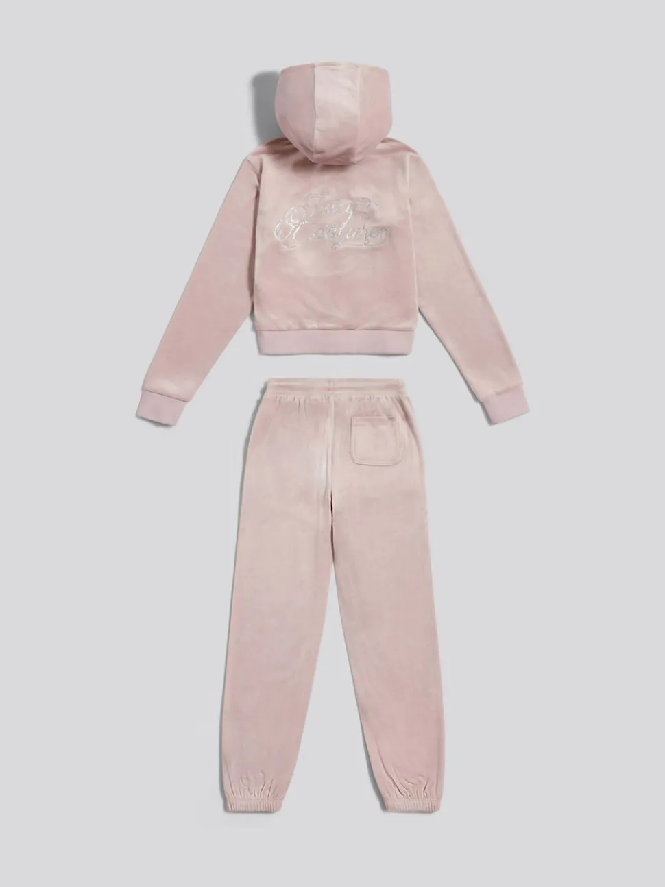 Juicy Couture Purple Zip Through Hoodie and Relaxed Joggers Set
