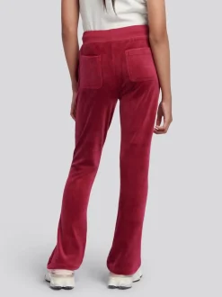 Juicy Couture Red Diamante Bootcut Joggers