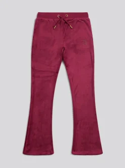 Juicy Couture Red Diamante Bootcut Joggers