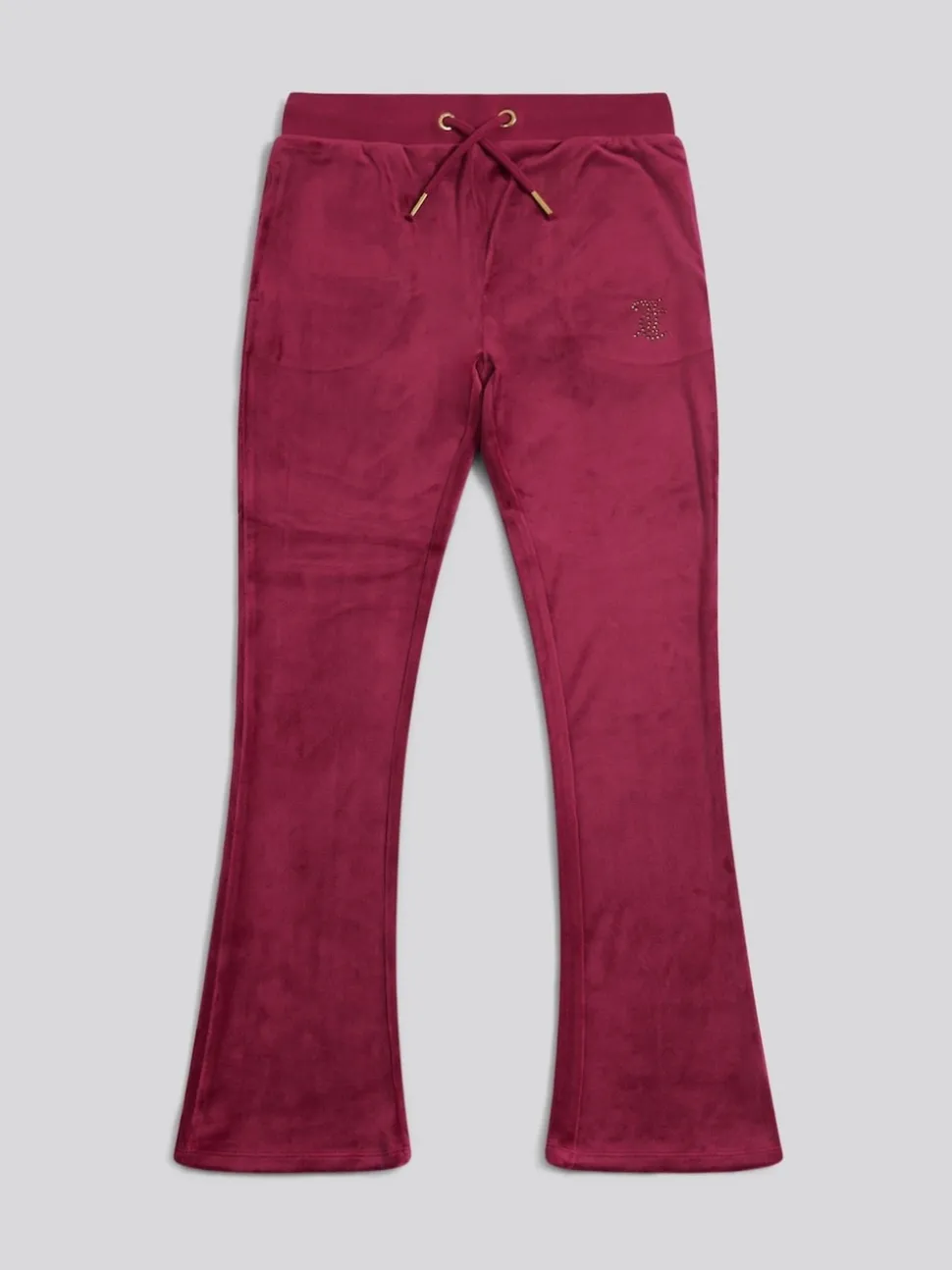 Juicy Couture Red Diamante Bootcut Joggers