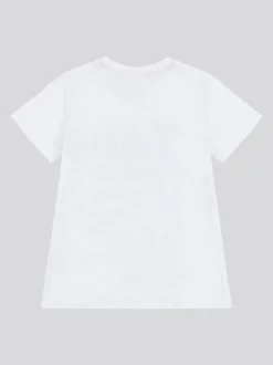 Juicy Couture White Fitted Diamante T-Shirt
