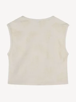 KENZO KIDS Natural Logo Palm Tree Tank Top And Shorts Set