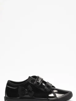Lelli Kelly Black Hook and Loop Trainers
