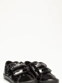 Lelli Kelly Black Hook and Loop Trainers