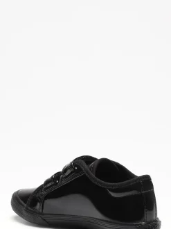 Lelli Kelly Black Hook and Loop Trainers