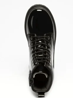 Lelli Kelly Harper Lace Up Black Boots
