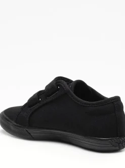 Lelli Kelly Black Hook and Loop Trainers