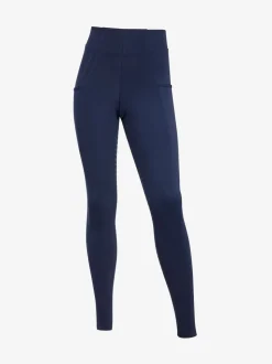 LeMieux Blue Young Rider Orla Pull Ons Navy Leggings