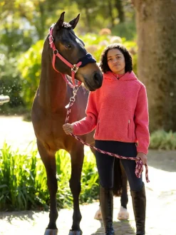 LeMieux Young Rider Avalon Pink Hoodie Cranberry