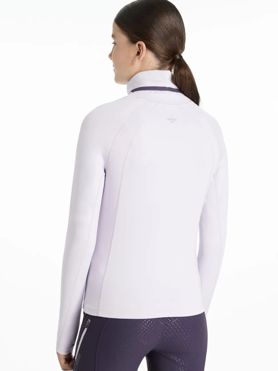 LeMieux Young Rider Savannah Snood Mesh Base Layer Lilac
