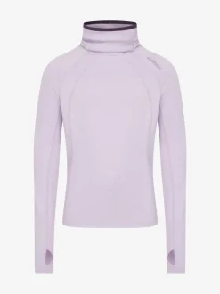 LeMieux Young Rider Savannah Snood Mesh Base Layer Lilac