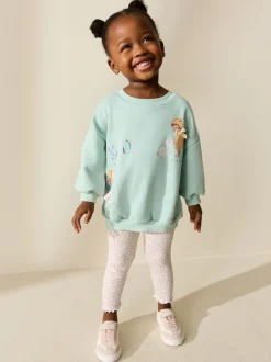 Light Blue Fairy Sweatshirt and Leggings Set (3mths-7yrs)
