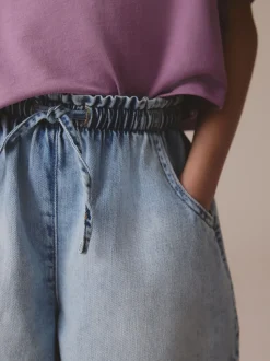 Light Blue Denim Shorts (3-16yrs)