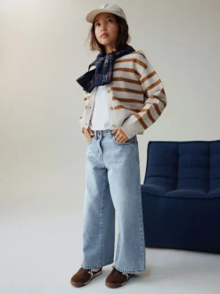 Light Blue Extra Wide Leg Jeans (6-16yrs)