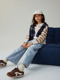 Light Blue Extra Wide Leg Jeans (6-16yrs)